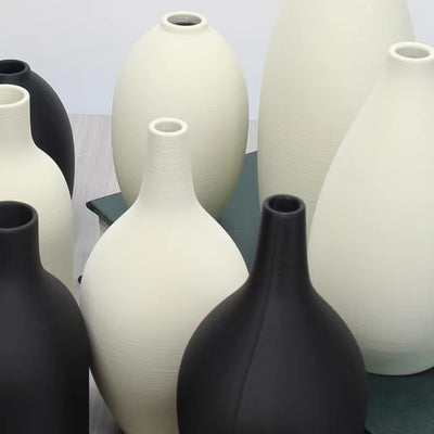 A Set of 5 Small Vases, Modern Home Décor Ornaments, Living Room Desktop Study Décor, Aesthetic Roomopaor, Home Décor