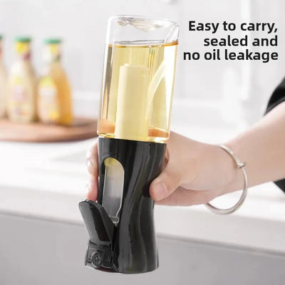 200ml 300ml 500ml Oil Spray Bottle Kitchen Cooking Olive Oil Dispenser BBQ Baking Camping  Vinegar Soy Sauce Sprayer Containers